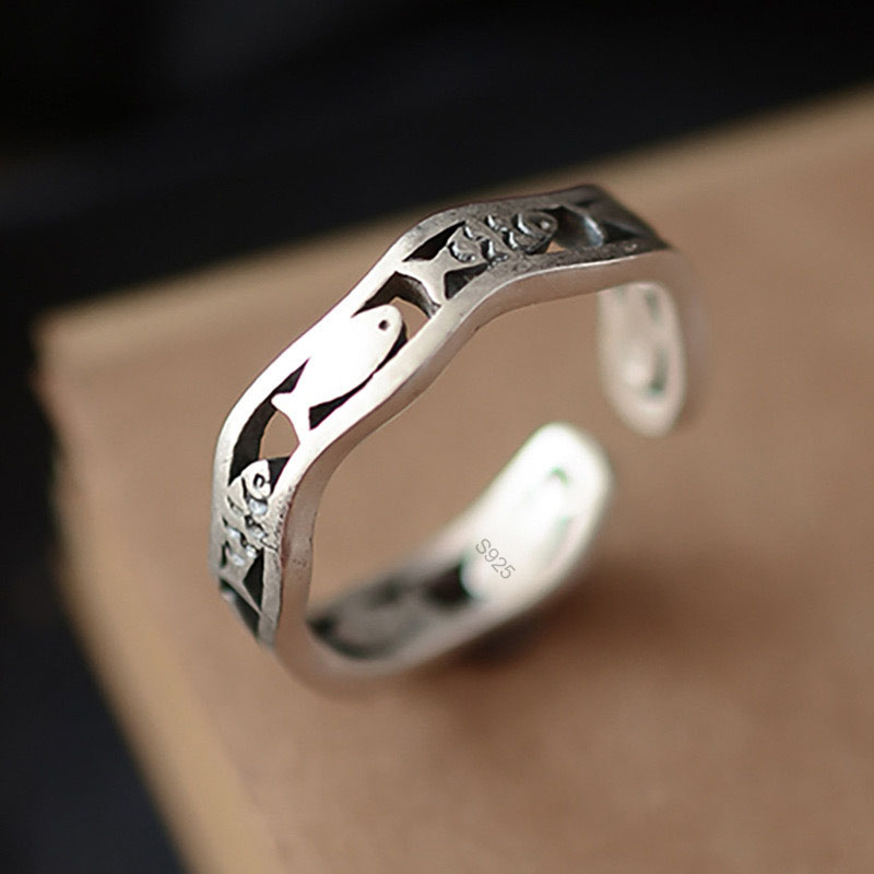 Statement Cocktail Ring - 925 Sterling Silver Rings for Women