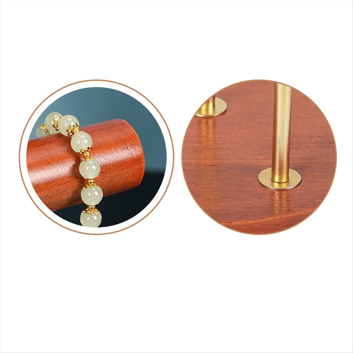 Watches & Jewelry Tsukiu - ABQR Solid Wood Large Jewelry Rack