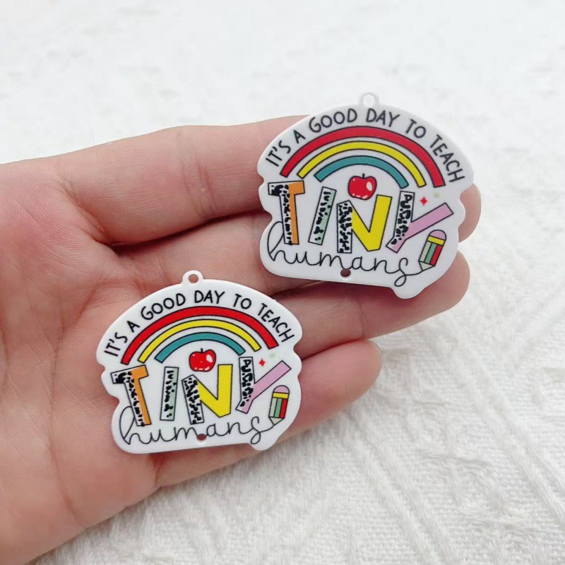 Jewelry & Watches Sp Z Oo Opinie - 10pcs Teacher's Day Acrylic Double sided