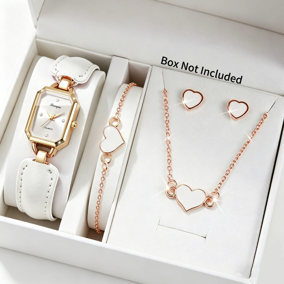 Jewelry Watches For Kids - 5PCS Fashion Rectangle Women Quartz Watch