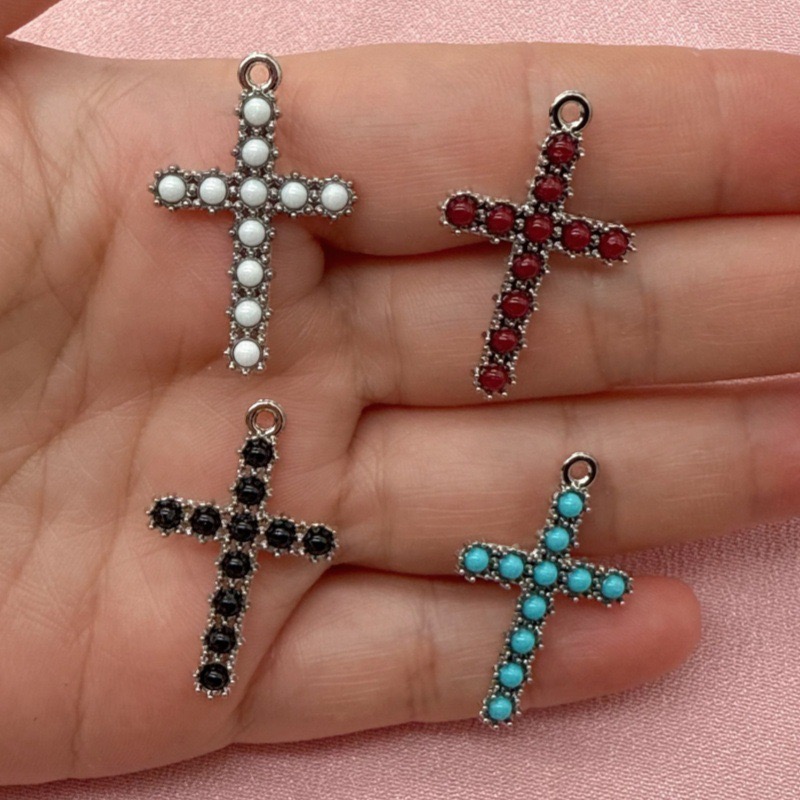 Jewelry & Watches Sp Z Oo Opinie - 10pcs Korean version diamond cross pendant