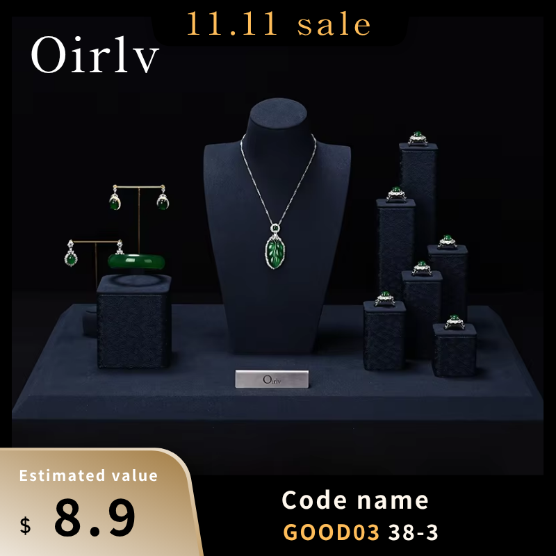 Oirlv Blue Jewelry Display Set - đánh giá và giá Jewelry Shop Watches