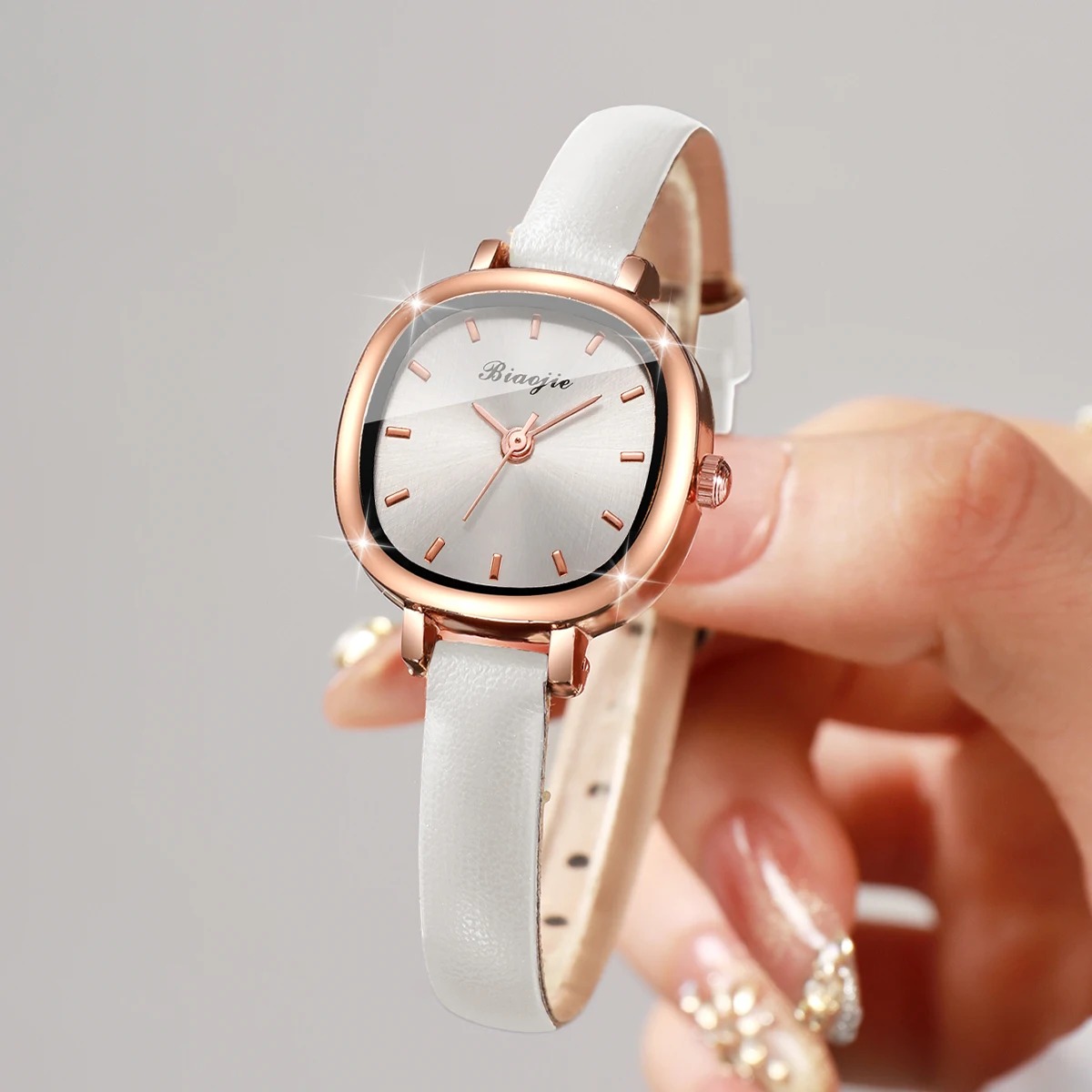 5PCS Fashion Square Women Quar - đánh giá và giá Jewelry Watches Women