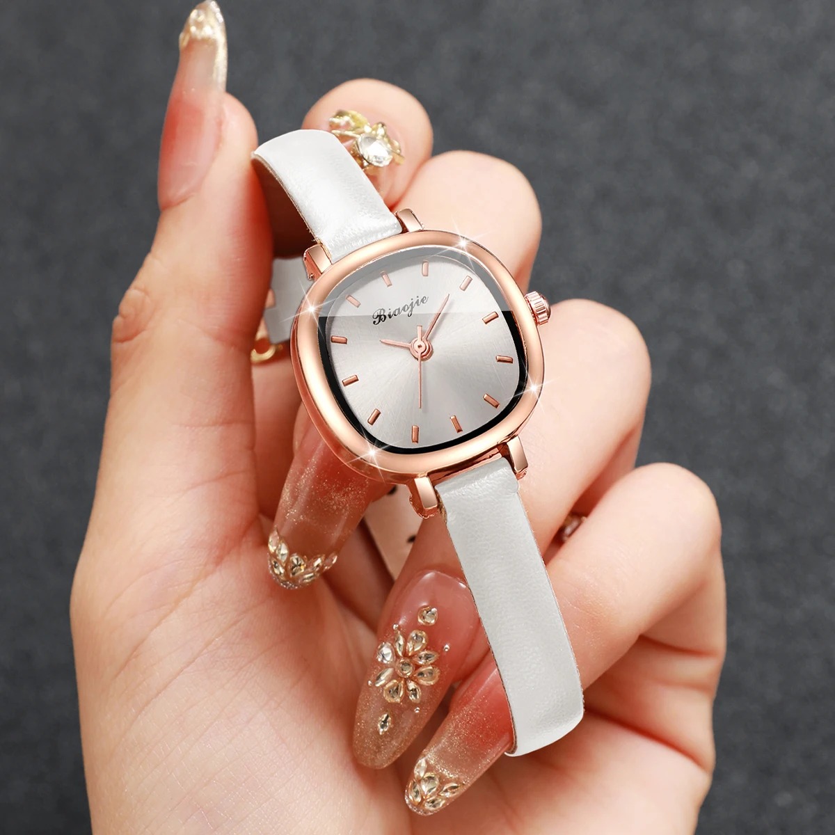 5PCS Fashion Square Women Quar - đánh giá và giá Jewelry Watches Women