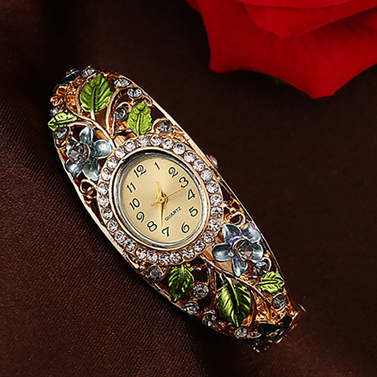 Hot Sales Women\'s Flower Butt - đánh giá và giá Jewelry Watches Women
