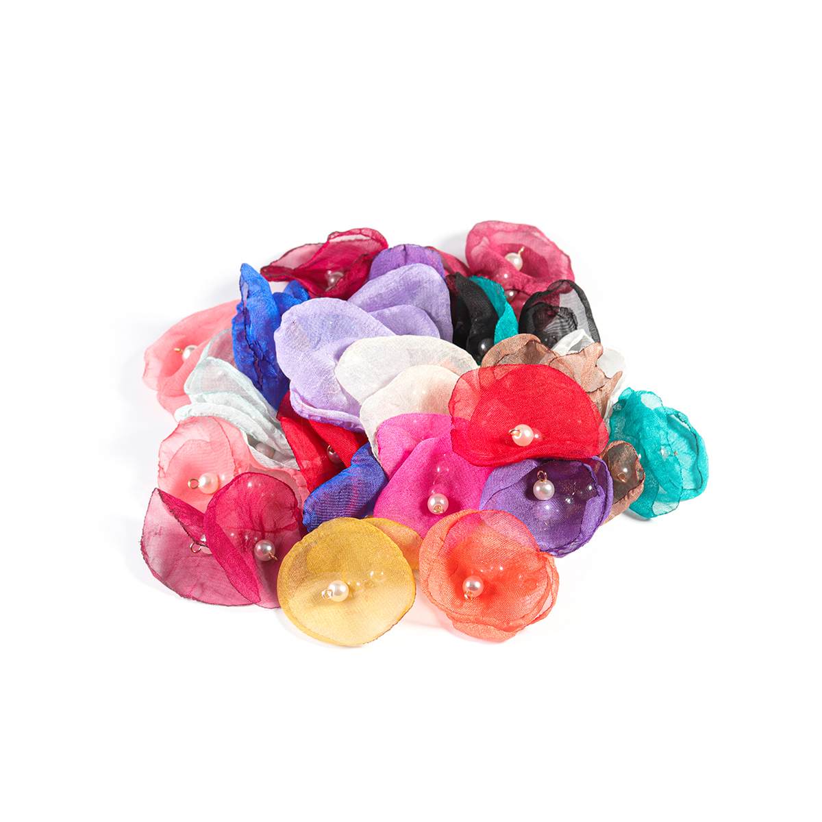 10pcs/lot Sweet Pearl Gauze Ch - đánh giá và giá Pearl Stud Earrings