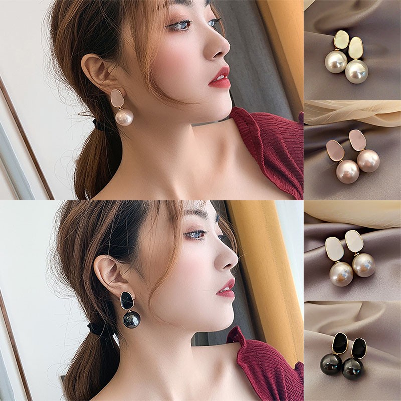 Big Brand High Class Noble Pea - đánh giá và giá Pearl Stud Earrings