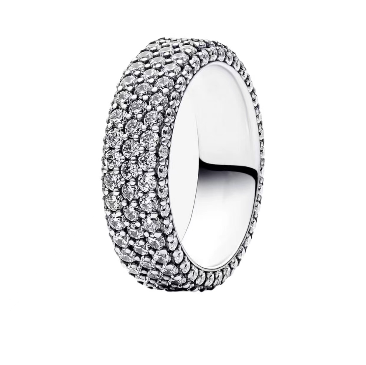 Dazzling all zirconia 100% 925 - đánh giá và giá Statement Cocktail Ring