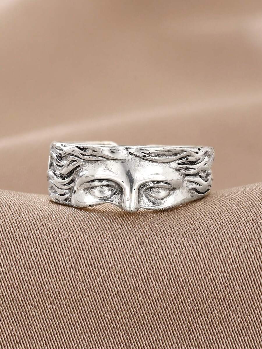 Venus Half Face Opening Ring E - đánh giá và giá Statement Cocktail Ring
