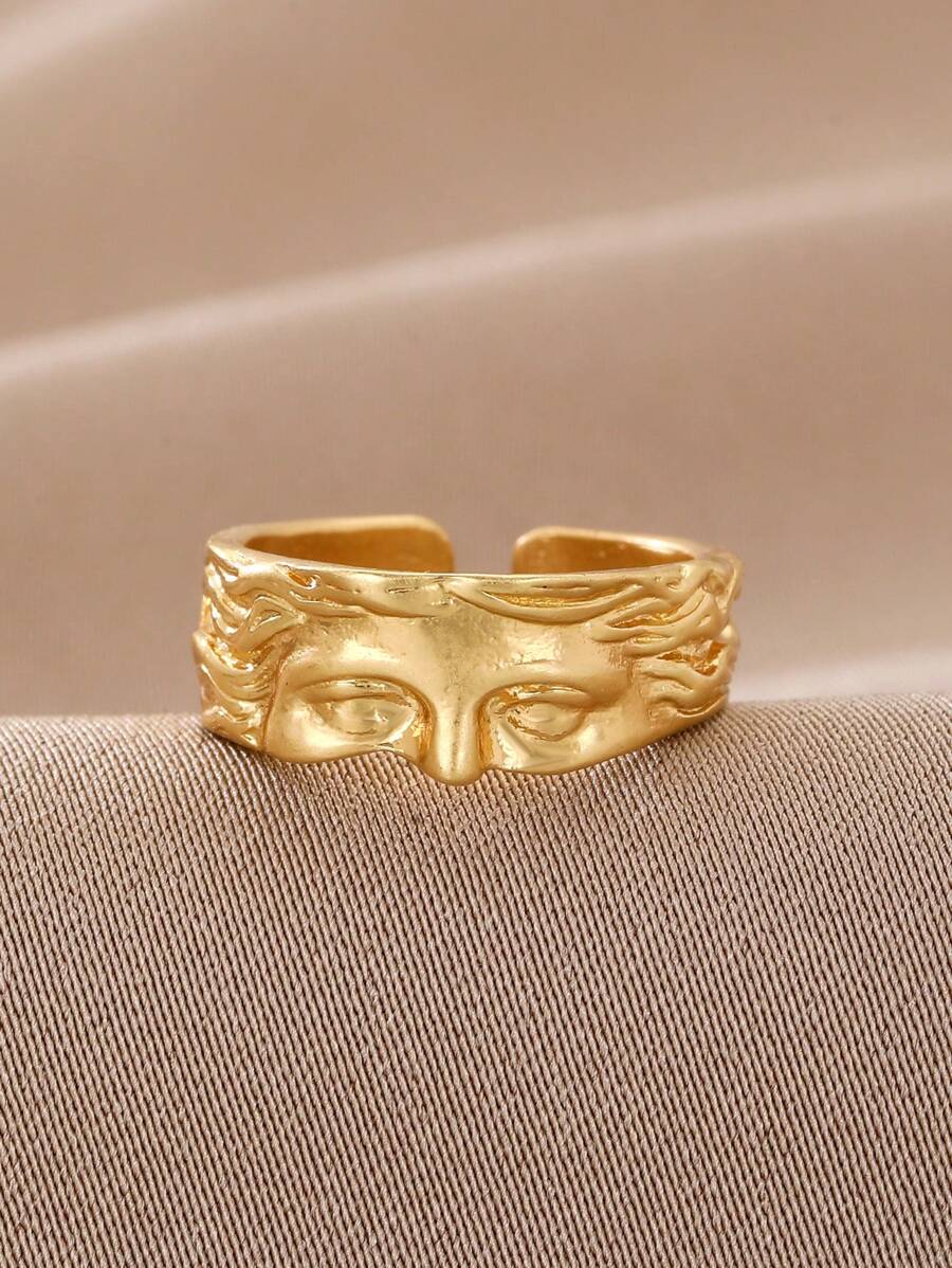 Venus Half Face Opening Ring E - đánh giá và giá Statement Cocktail Ring