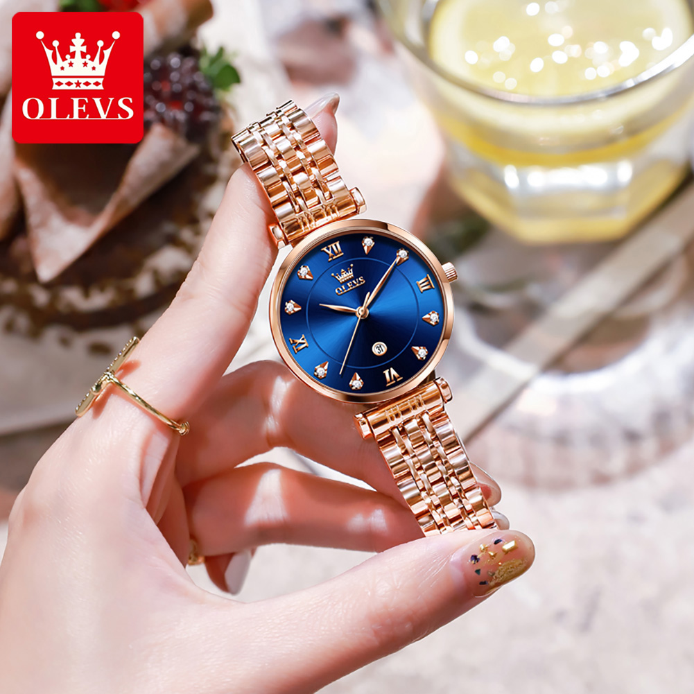 OLEVS Brand Ladies' Watch Quar - đánh giá và giá Watches & Jewelry Tsukiu