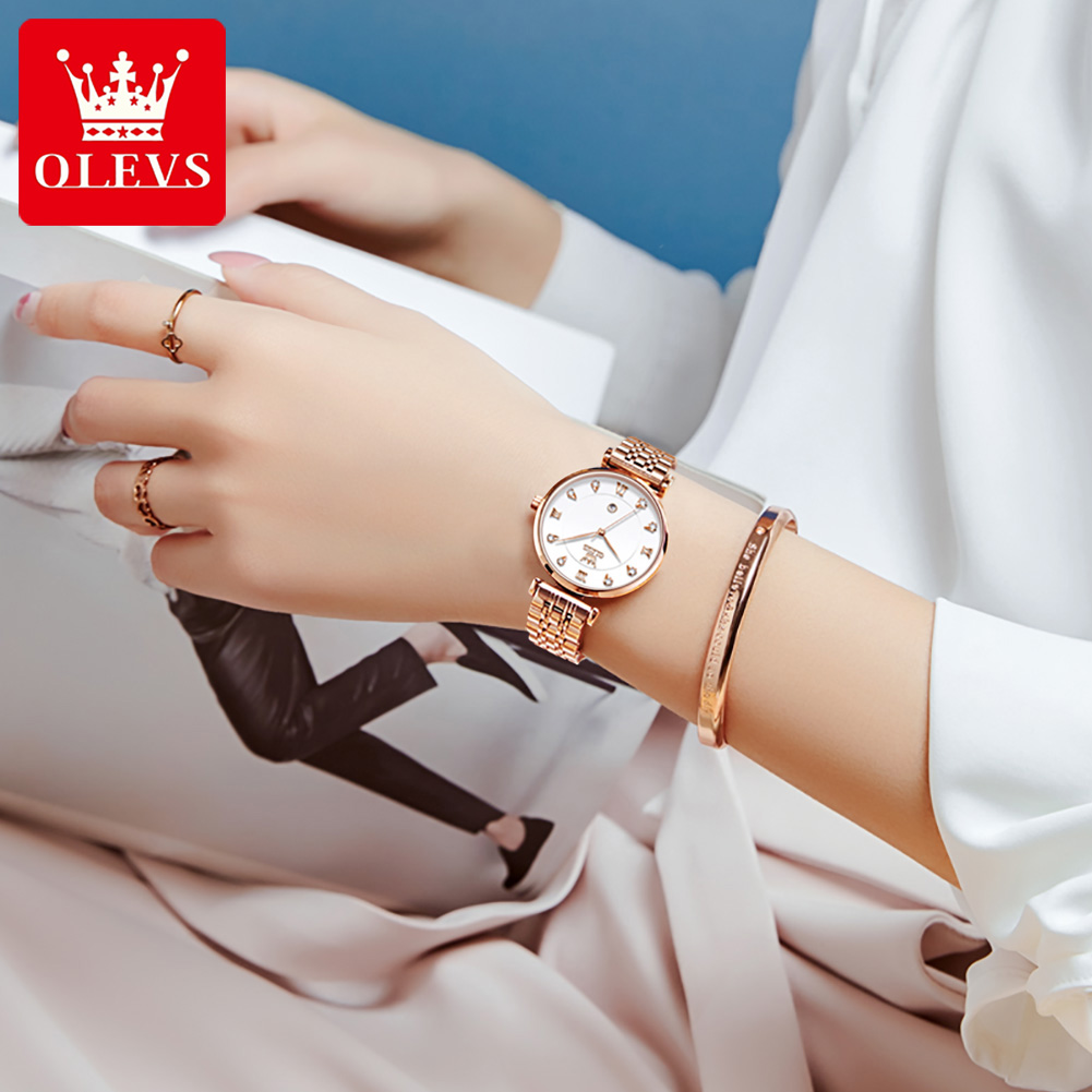 OLEVS Brand Ladies' Watch Quar - đánh giá và giá Watches & Jewelry Tsukiu