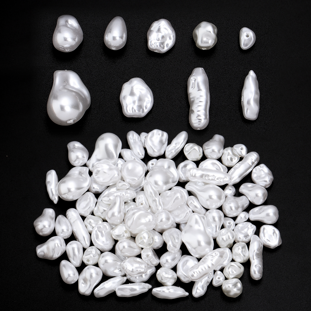 20pcs/lot Irregular ABS Imitat - đánh giá và giá Pearl Necklace