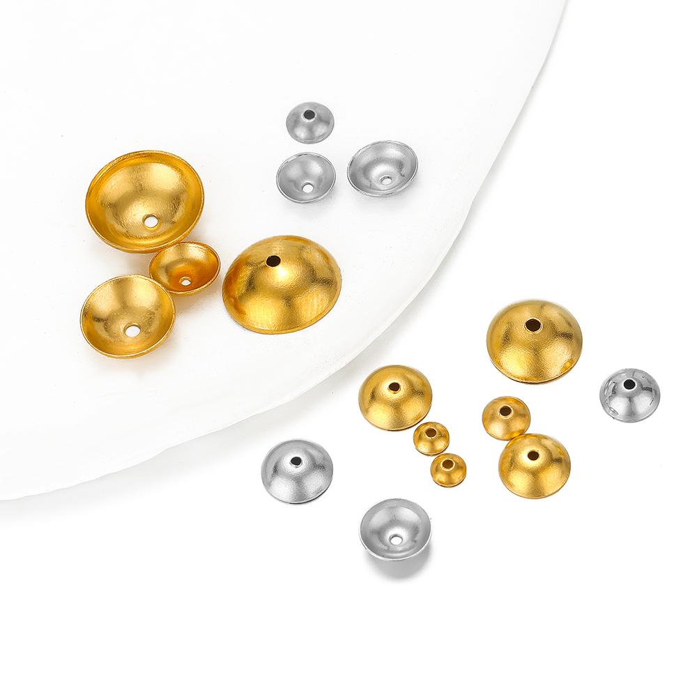 50-100pcs Stainless Steel Roun - đánh giá và giá Pearl Necklace