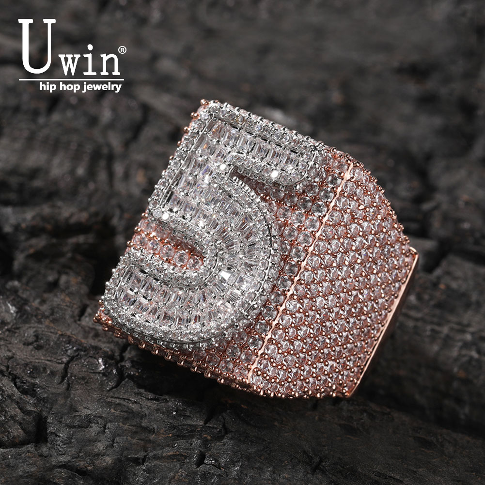 Uwin Big Square Custom Rings T - đánh giá và giá Statement Cocktail Ring