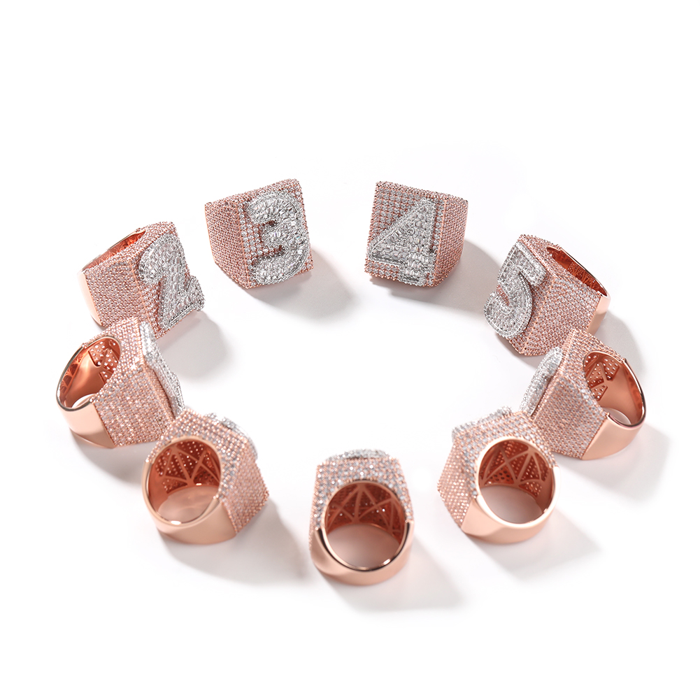Uwin Big Square Custom Rings T - đánh giá và giá Statement Cocktail Ring
