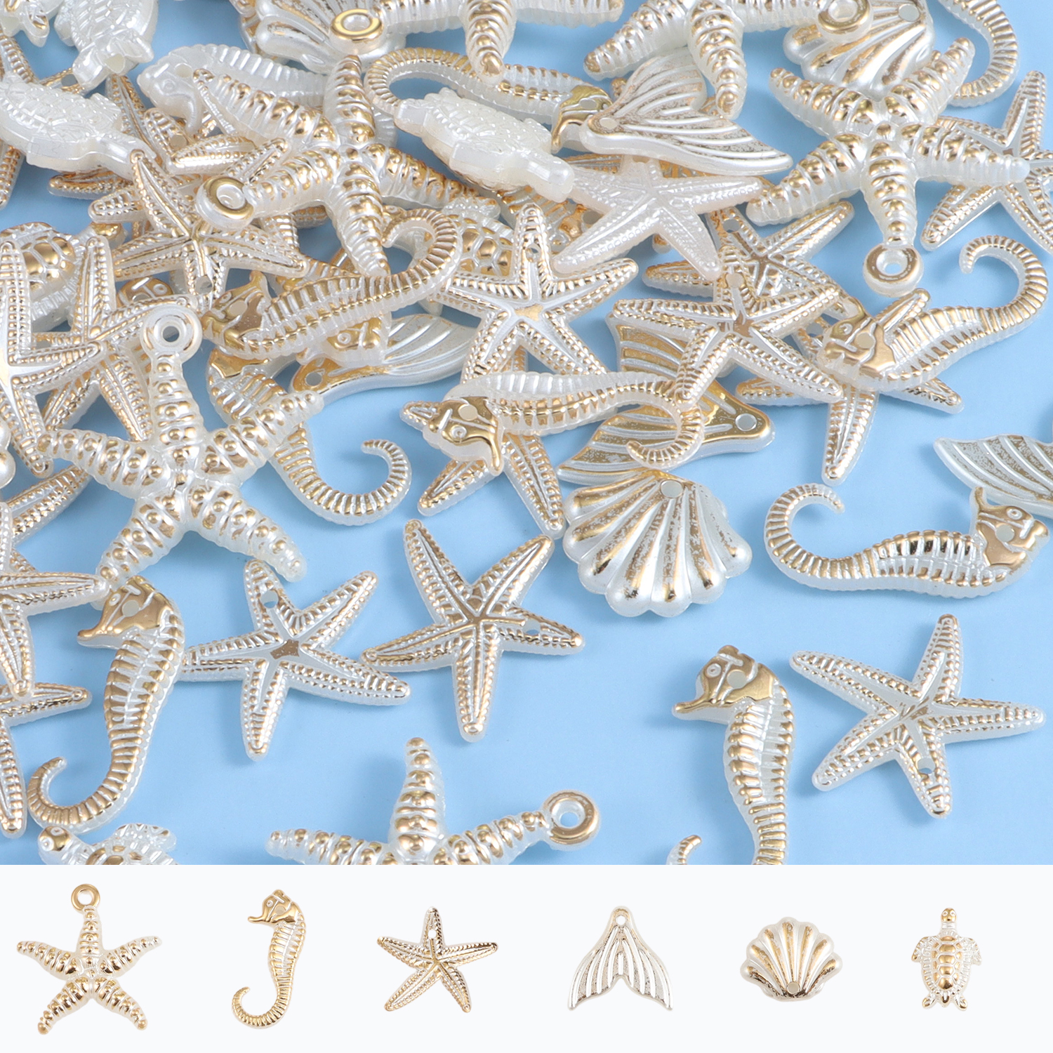 30 pieces of ocean series rand - đánh giá và giá Pearl Stud Earrings