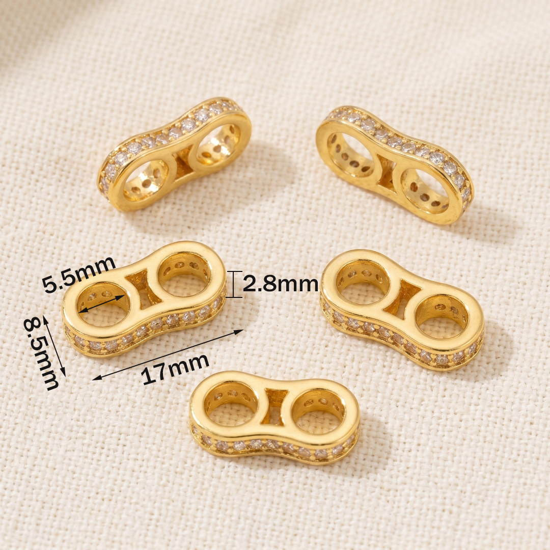 2pcs 18K Gold Plated Brass Mic - đánh giá và giá Pearl Necklace
