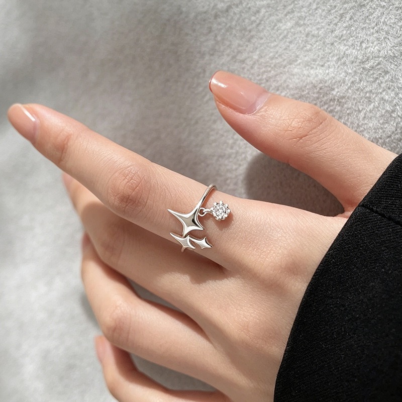 BF CLUB 925 Sterling Silver Ri - đánh giá và giá Statement Cocktail Ring