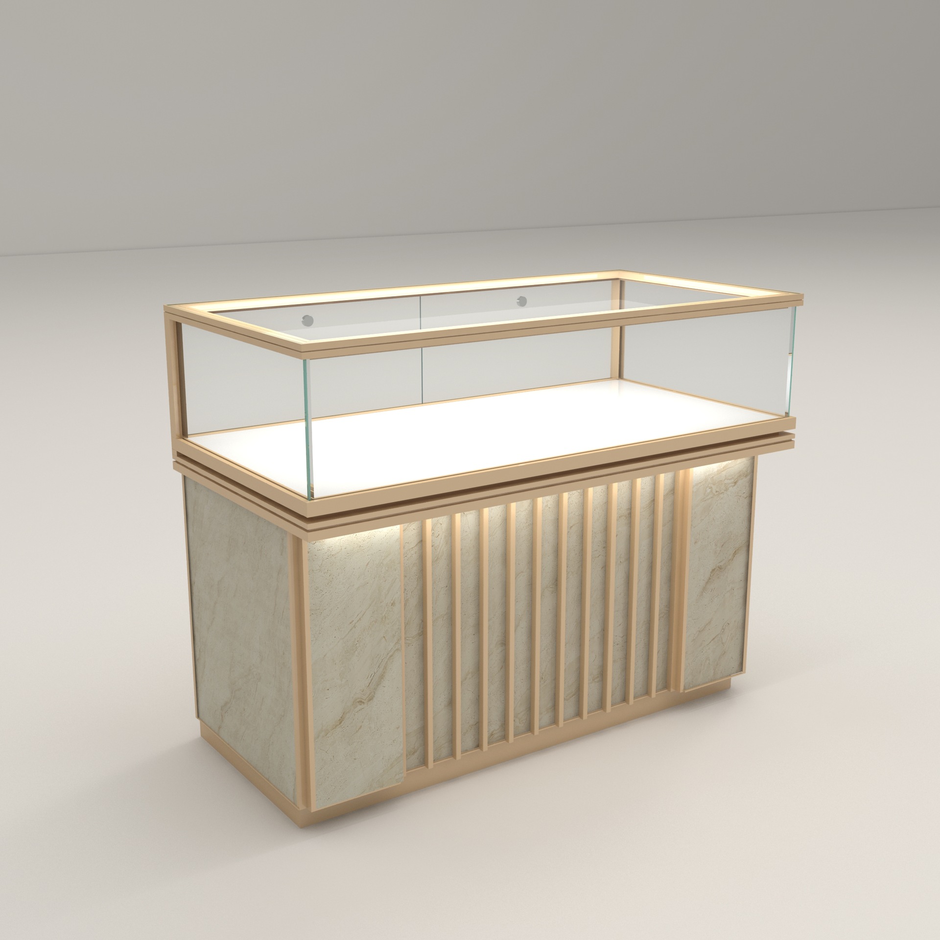 Glass jewelry display cabinet  - đánh giá và giá Jewelry Shop Watches