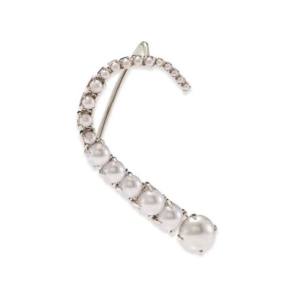 Stonefans Pearl Ear Clips With - đánh giá và giá Pearl Stud Earrings