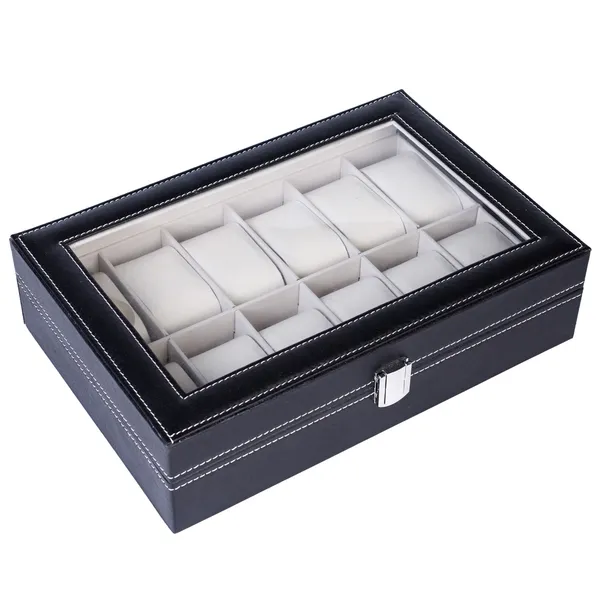 Elegant Leather Watch Display  - đánh giá và giá Jewelry Watches Women
