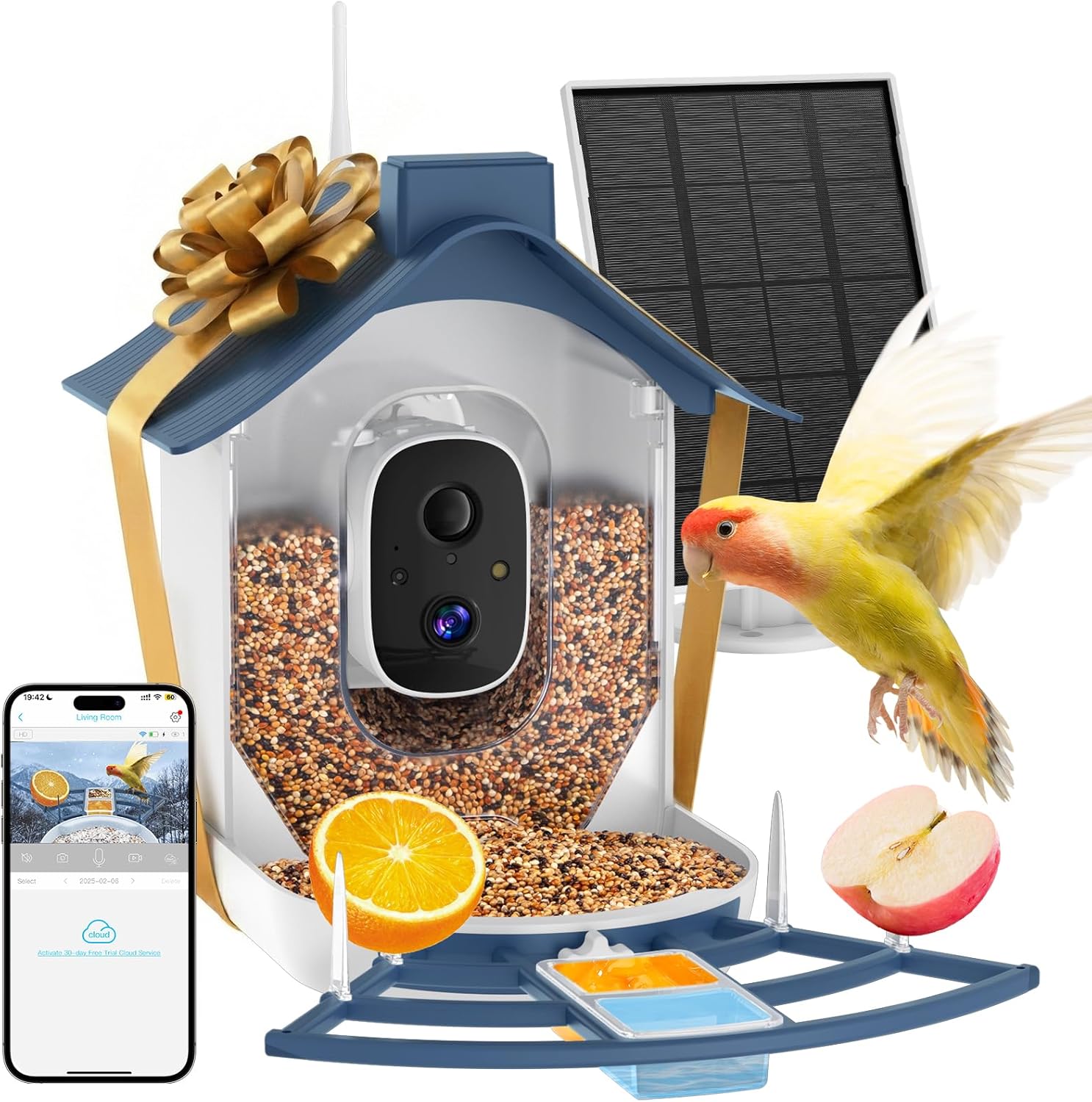 Smart Bird Feeder with Camera, - đánh giá và giá Watches & Jewelry Tsukiu