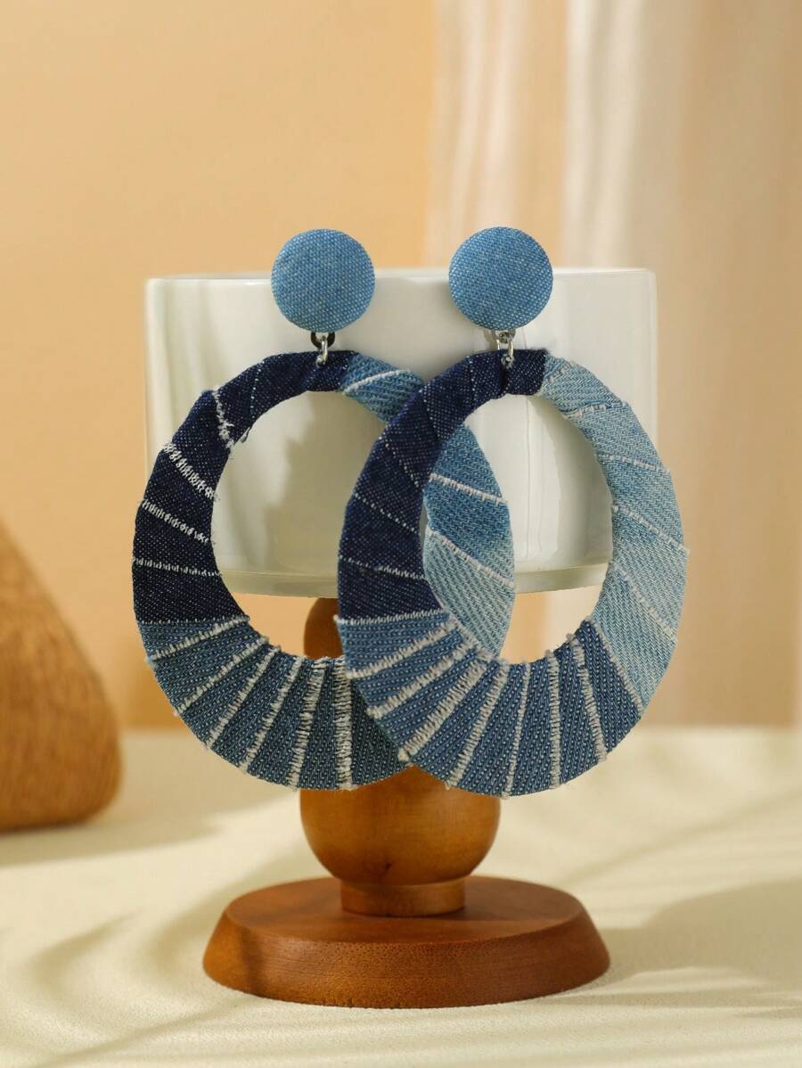 Upcycled Denim Braided Choker  - đánh giá và giá Pearl Necklace