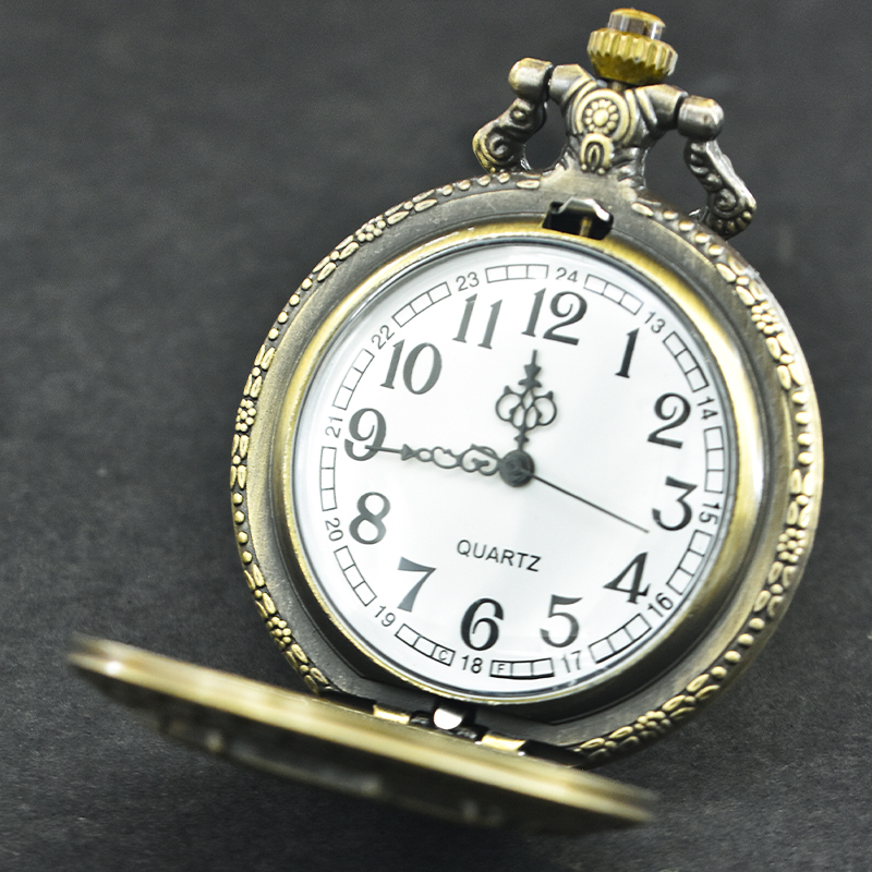 Vintage Bronze Clamshell Flowe - đánh giá và giá Jewelry Watches For Kids