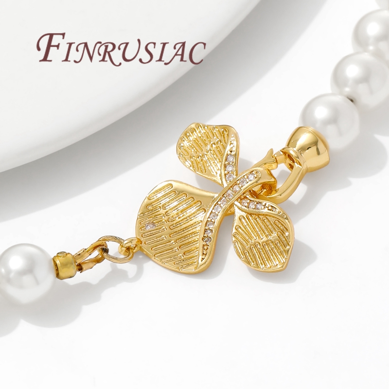18K Gold Plated Connectors Cla - đánh giá và giá Pearl Necklace