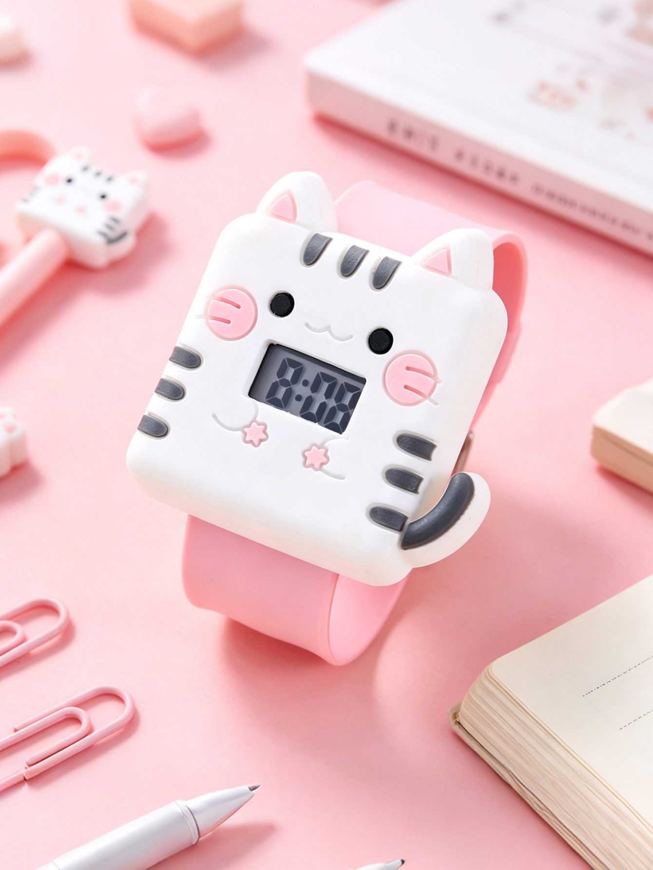 Kids Cat Watch & Bracelet Set  - đánh giá và giá Jewelry Watches For Kids