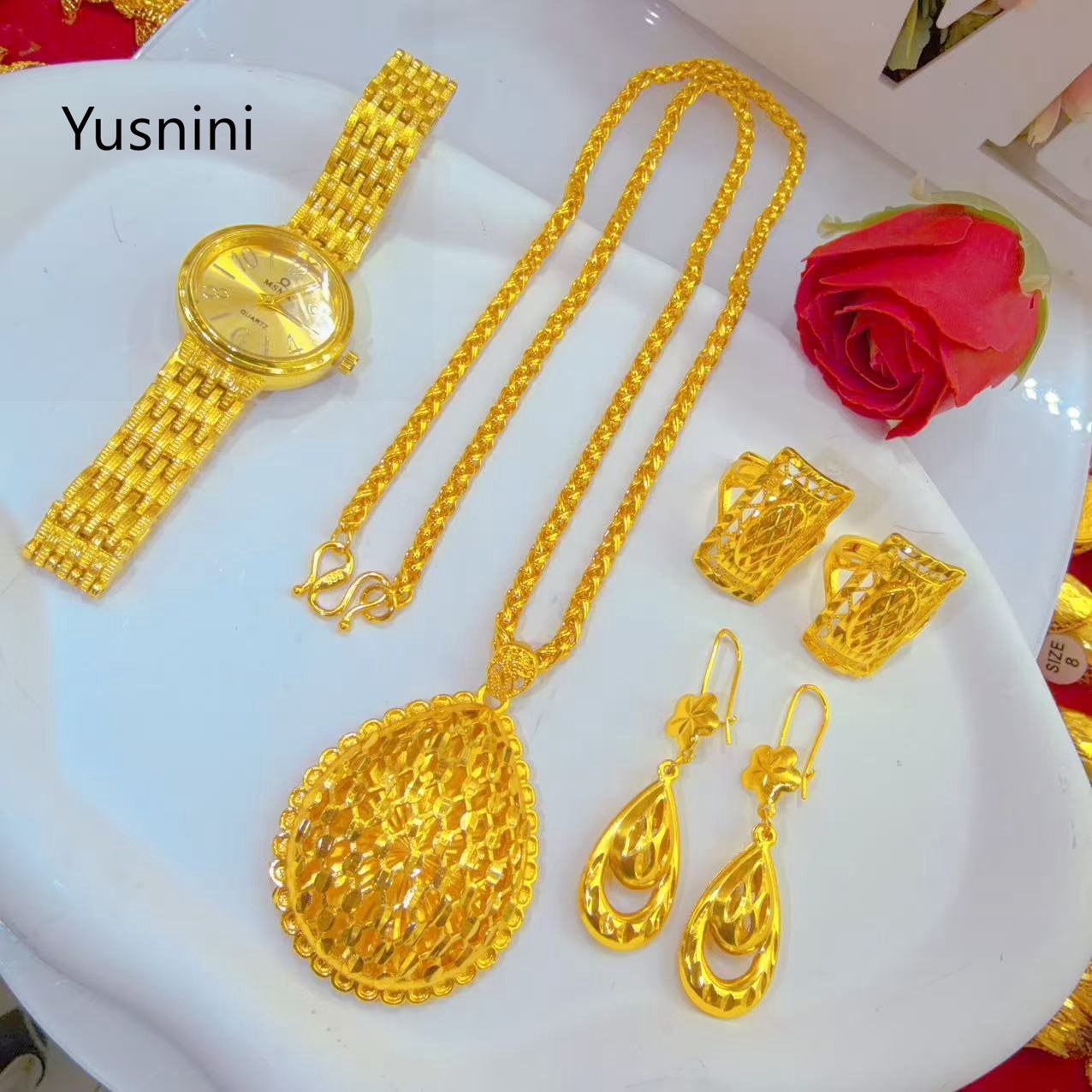 New Dubai Fashion High end 24K - đánh giá và giá Jewelry Watches Women