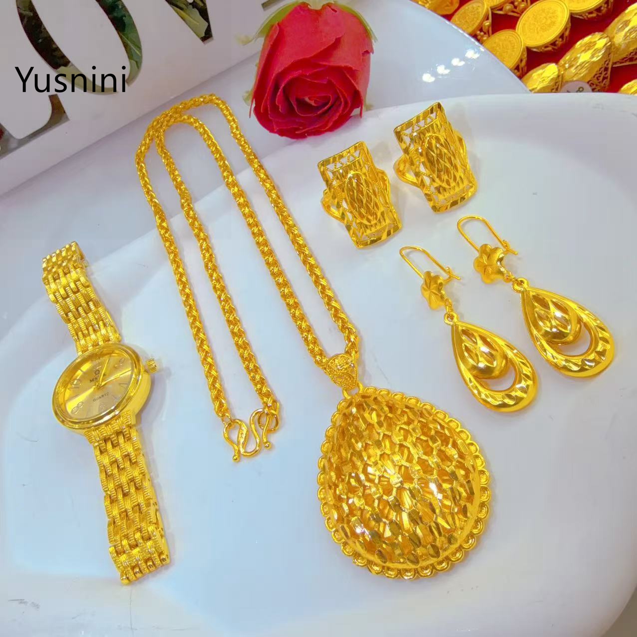 New Dubai Fashion High end 24K - đánh giá và giá Jewelry Watches Women