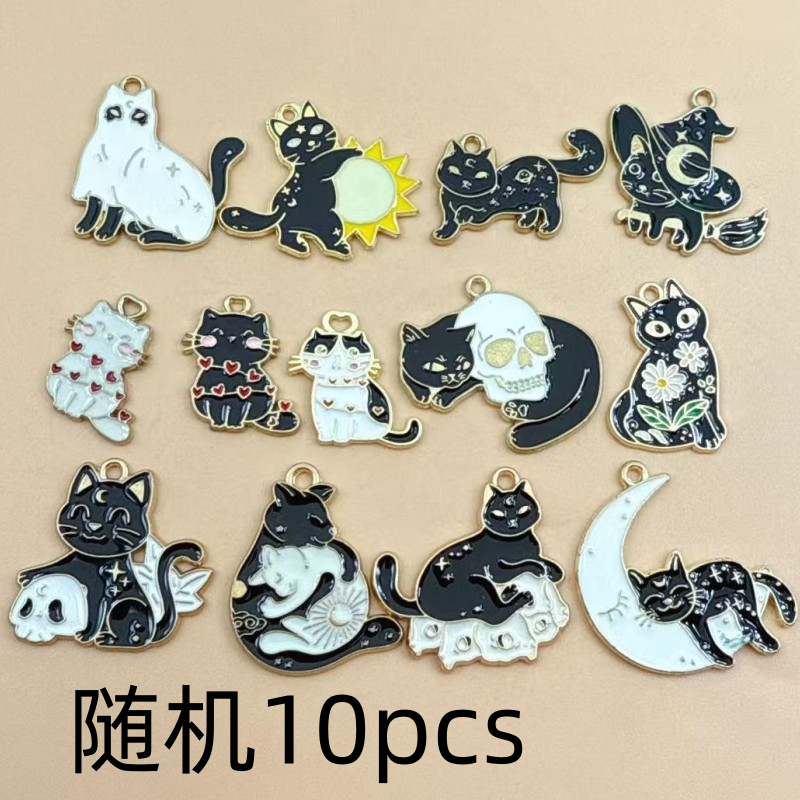 10pcs Original Alloy Enamel Bl - đánh giá và giá Jewelry & Watches Sp Z Oo Opinie