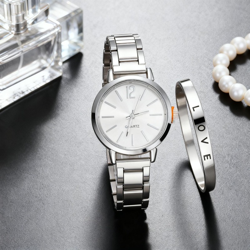 2pcs Set Watch Luxury Women Si - đánh giá và giá Jewelry Watches Women