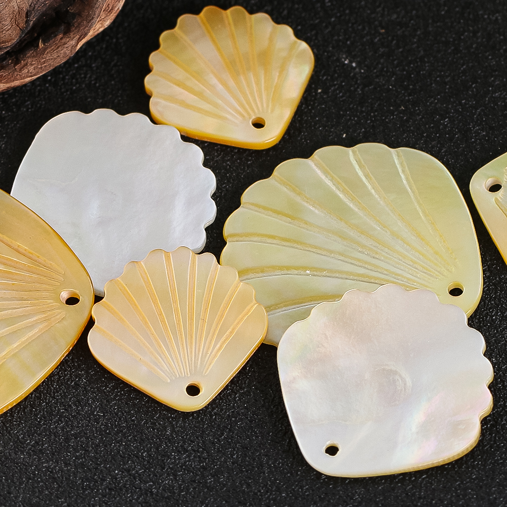 6PCS Scallop Shape Shell Penda - đánh giá và giá Pearl Stud Earrings