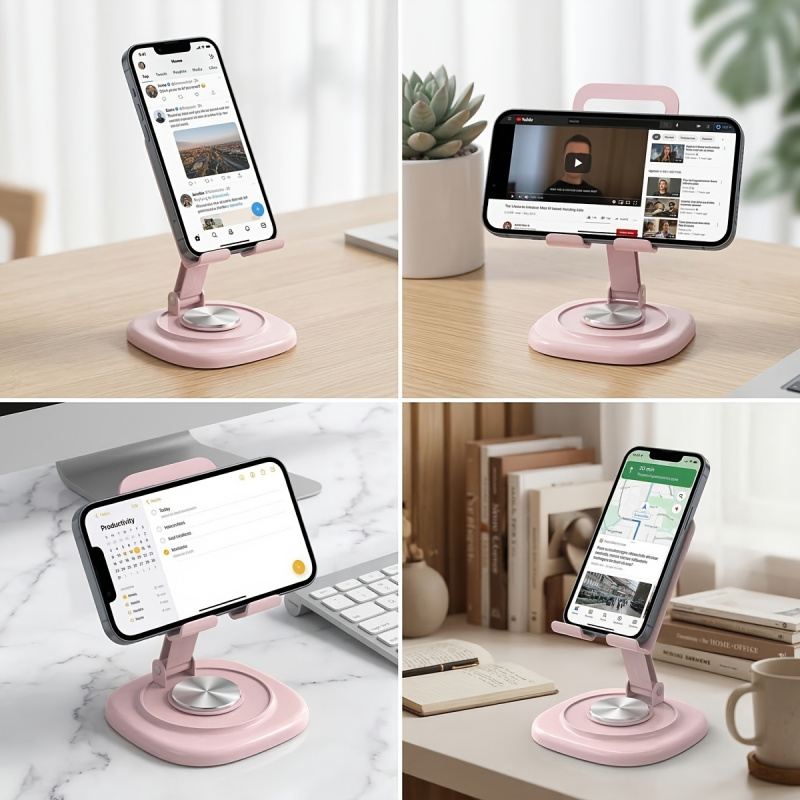 Macaron Desktop Metal Rotating - đánh giá và giá Watches & Jewelry Tsukiu