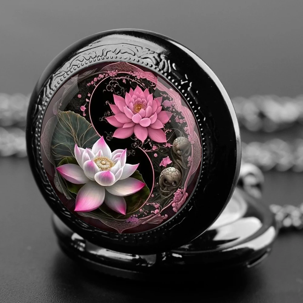 Yin-Yang Lotus Flower Black Qu - đánh giá và giá Jewelry Watches For Kids