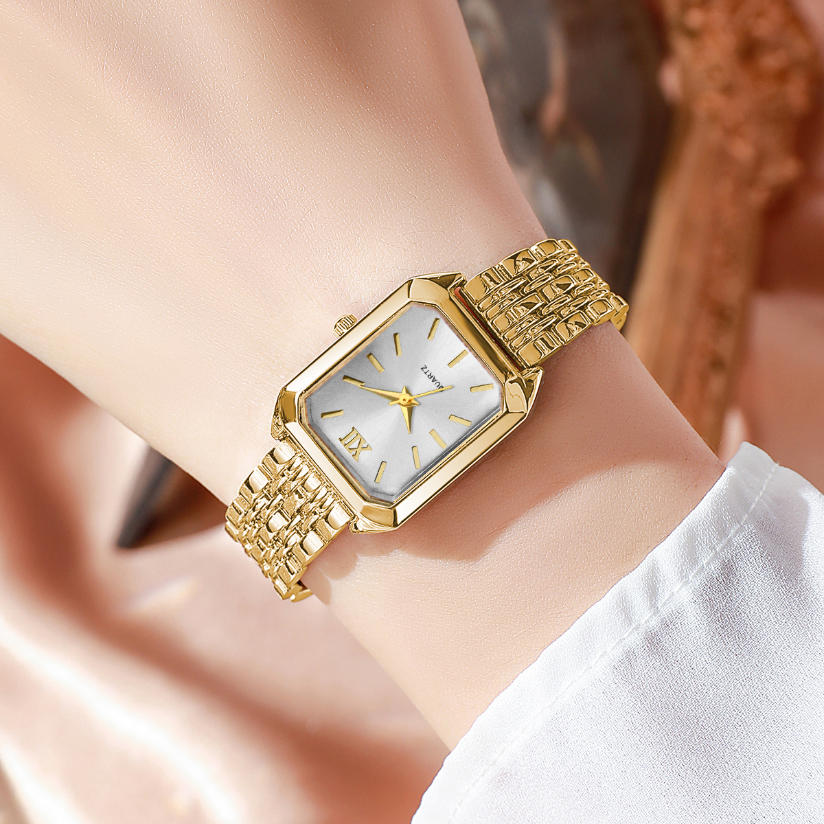5PCS/Set Elegant Rectangle Wom - đánh giá và giá Jewelry Watches For Kids