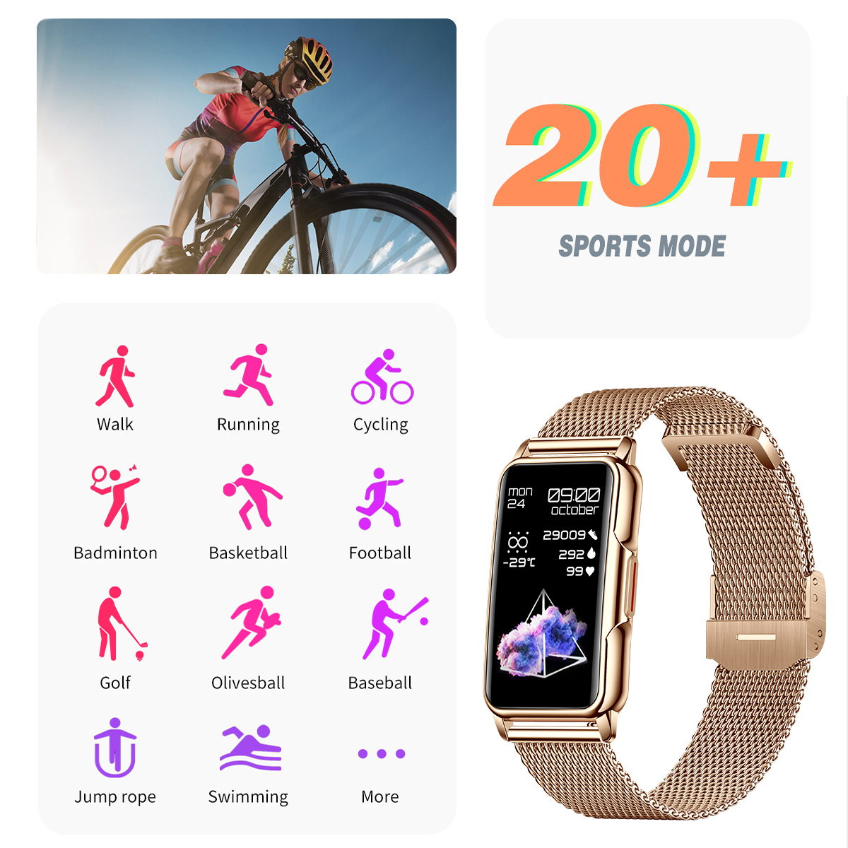 LIGE Smart Watch Men Women Fit - đánh giá và giá Jewelry Watches Women