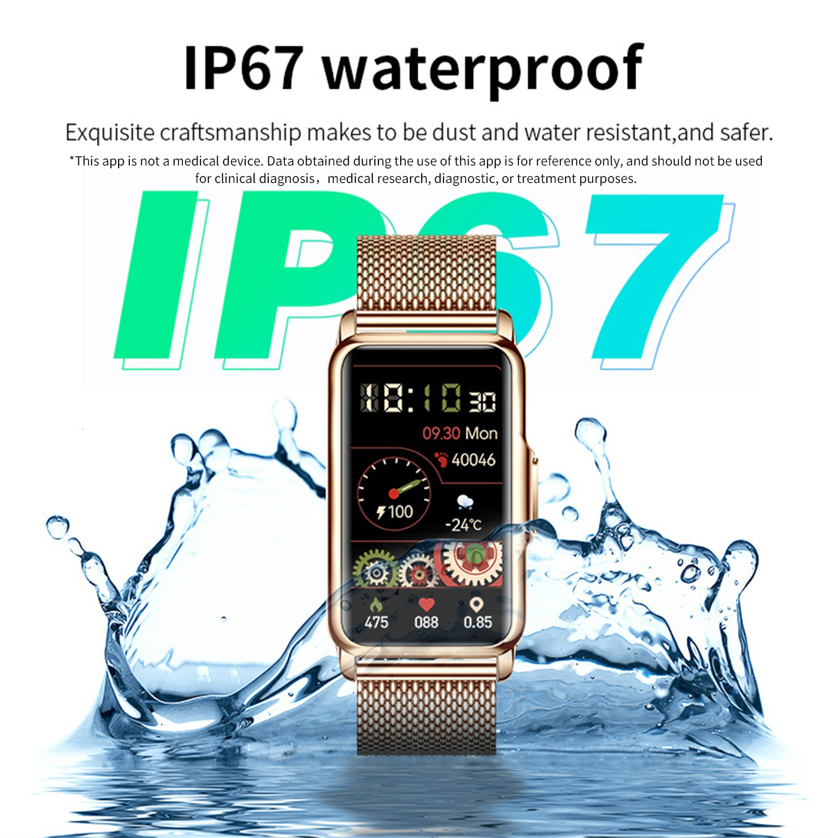 LIGE Smart Watch Men Women Fit - đánh giá và giá Jewelry Watches Women